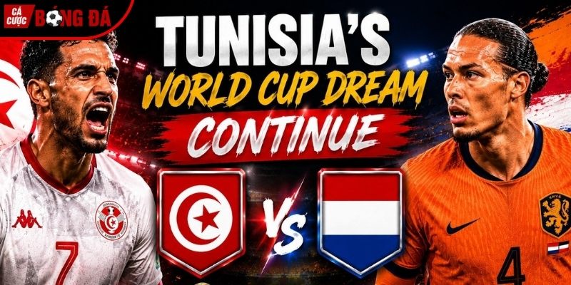Soi kèo Tunisia vs Hà Lan chi tiết